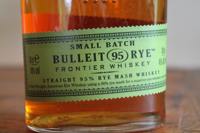 Bulleit Rye Frontier Whisky Ettikett