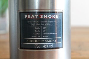 Benromach Peat Smoke Label